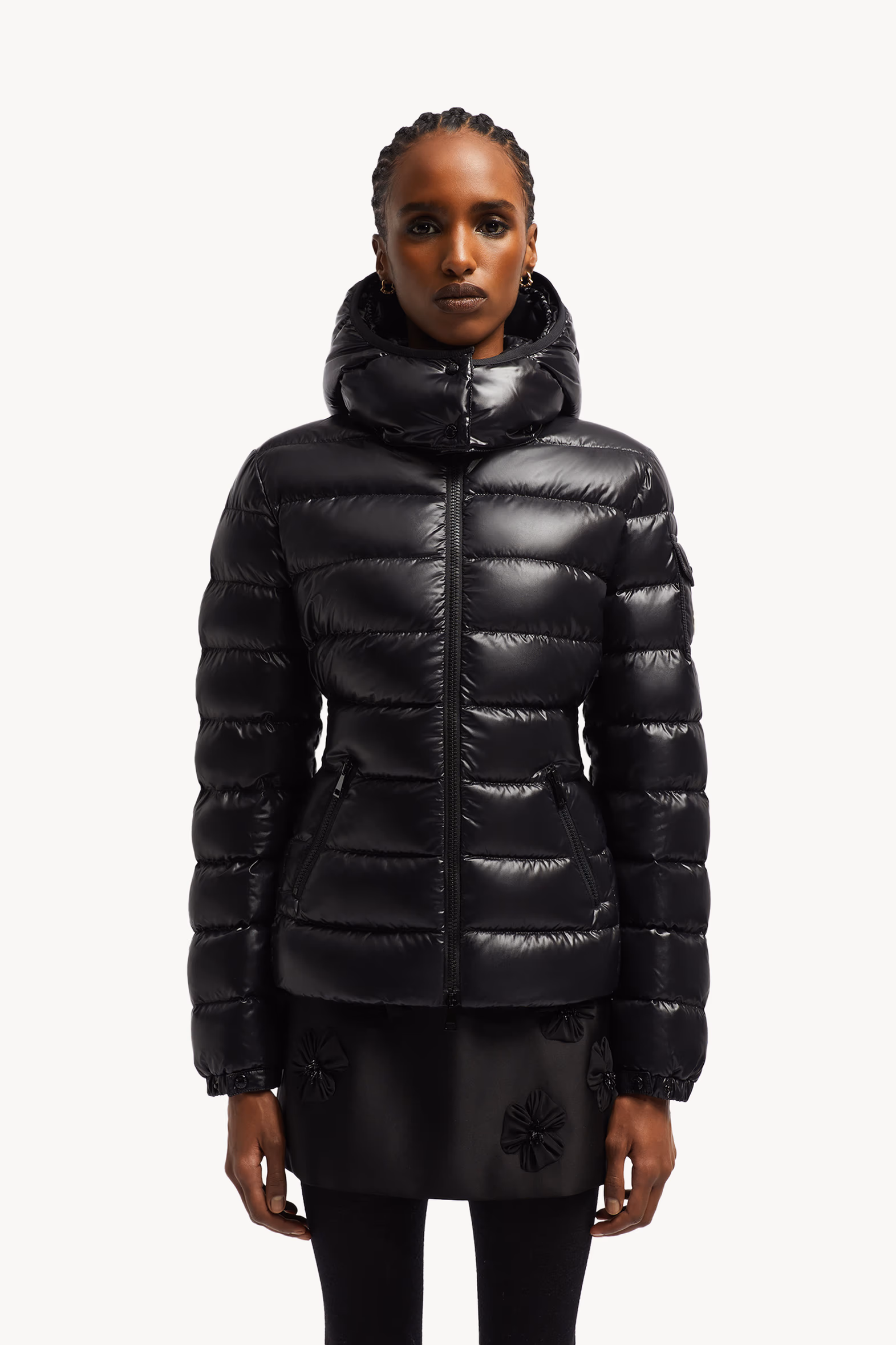 Doudoune courte à capuche Bady Femmes Noir Moncler 3